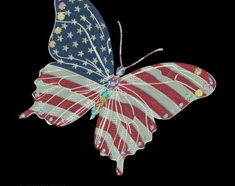 Butterfly embroidery design, usa flag ,cute embroidery designs,beautiful machine embroidery design