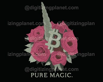 Bitcoin Magic – 1 Files/2 sizes (Left chest and Jacket Back)