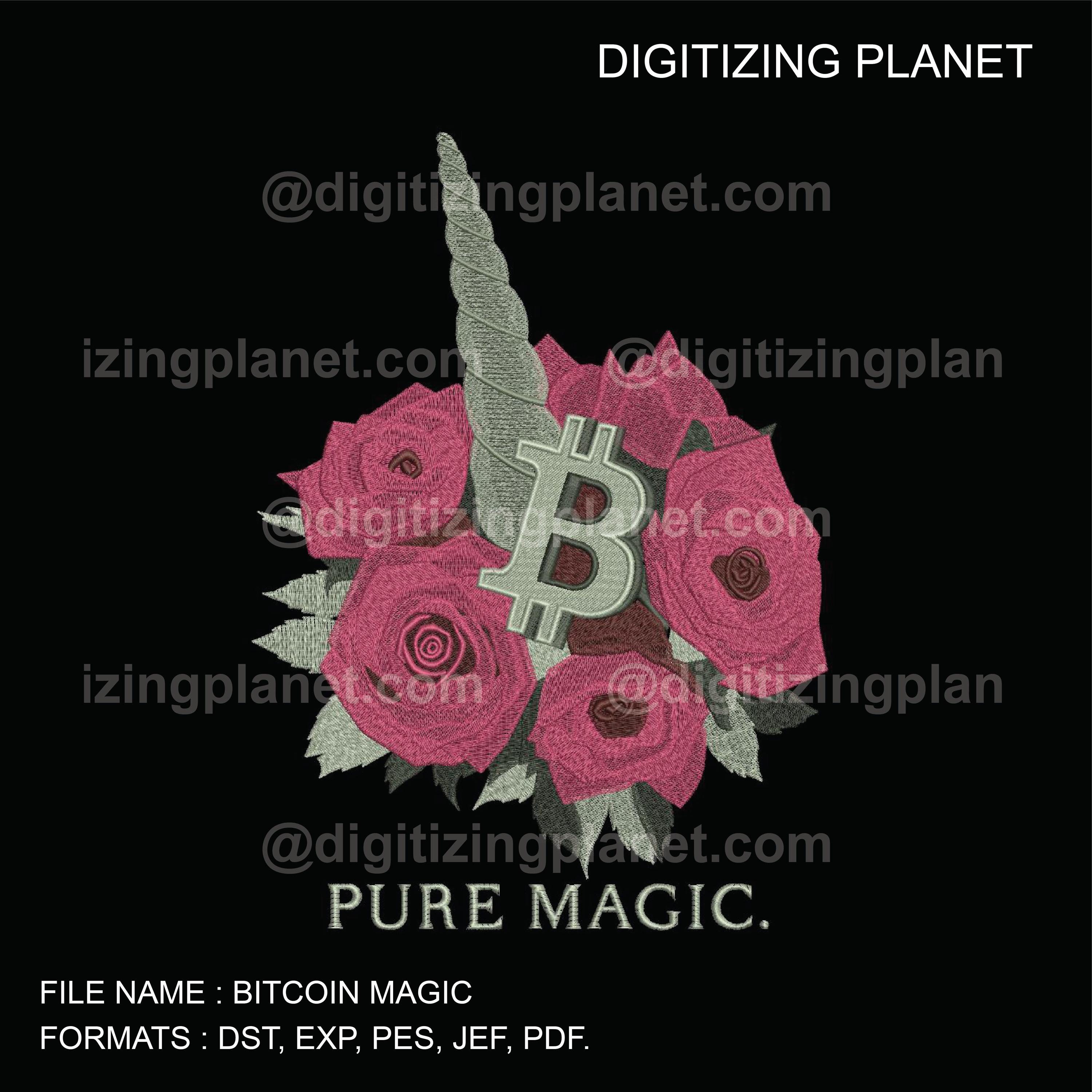 Bitcoin Magic – 1 Files/2 Sizes (left Chest and Jacket Back) - Etsy Israel