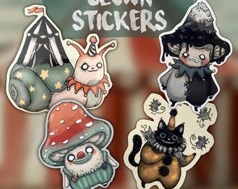 Clown Stickers