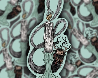 Candle Spirit -Vinyl stickers
