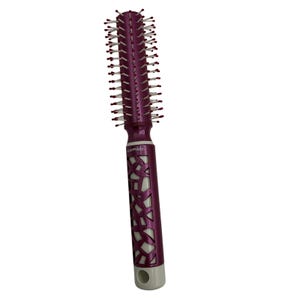 Conair Round Hair Brush Vintage 80s Hot Barbie Pink Styling Detangling Full Size