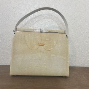 Bolso de mano Air Step de los años 50, bolso vintage con asa superior, cartera vintage
