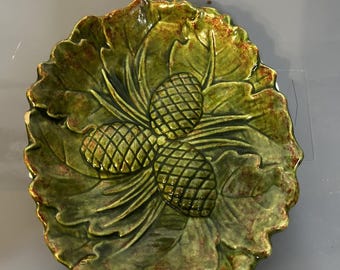 ウェッジウッド グリーン マジョリカ キャベツ プレート - Etsy 日本