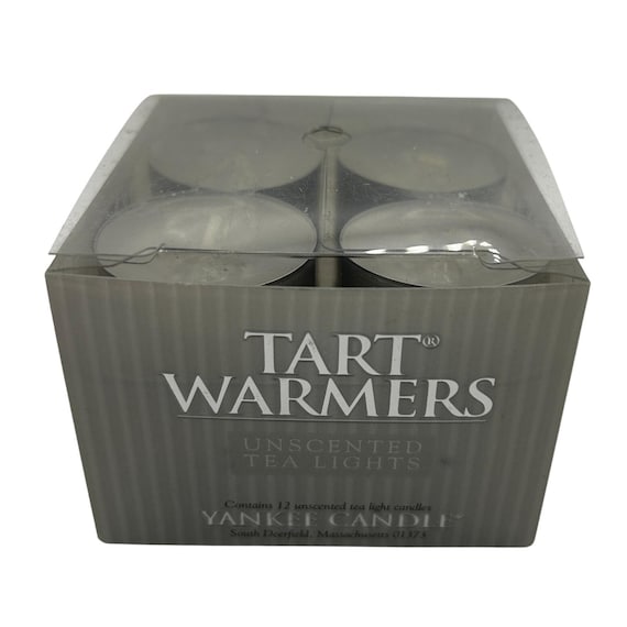 Yankee Candle Kuchenwärmer Vintage 90er Jahre Unscented Teelichter 12 Count Wax Melts
