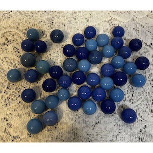 1x esfera de cristal de ágata azul de los años 40 con forma de remolino, color rosa baya, EA