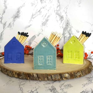 Matchstick Ceramic Houses