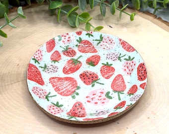 Strawberry Trinket Dish