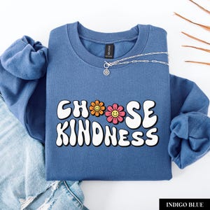 Choose Kindness Shirt, Kindness Sweatshirt, Kindness Shirt, Teacher Appreciation Gifts, Be Kind Sweater, New Teacher Gift, Gift For Teacher.