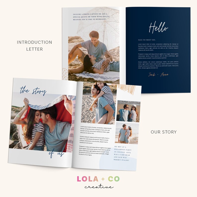 Adoption Profile Book | Editable Canva Template | Dear Birthmother ...