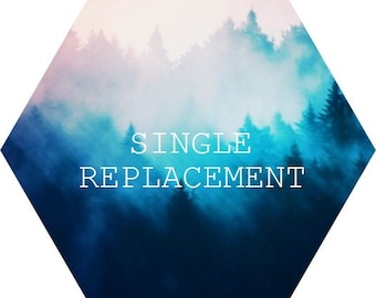 SINGLE STUD replacement earring - for the lost and lonely