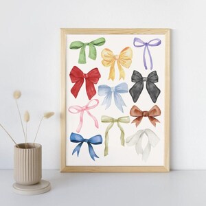 Eras Tour Inspired Lyrics Print - Bows for Every Era - A Celebration of Taylor Swift’s Iconic Journey-Digital Download Poster -Digital Print