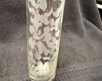 ヴィンテージエッチング花瓶 - Etsy 日本