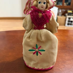 Vintage Doll Shaped Purse