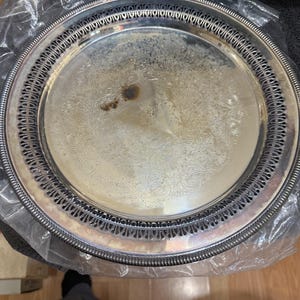 Vintage International Silver Company Silver Plated Tray - Etsy