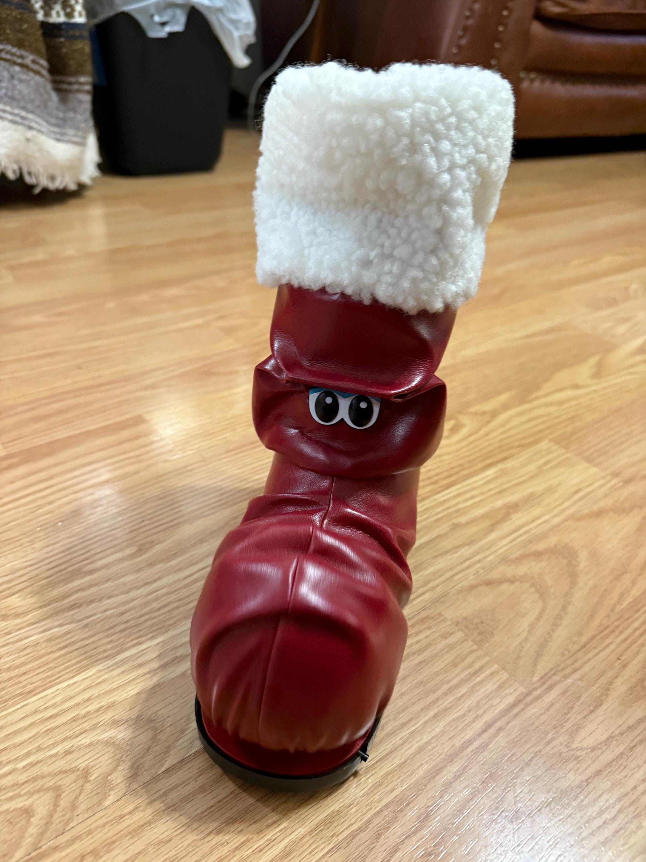 Mr. Christmas Animated Santa's Singing Boot - Etsy