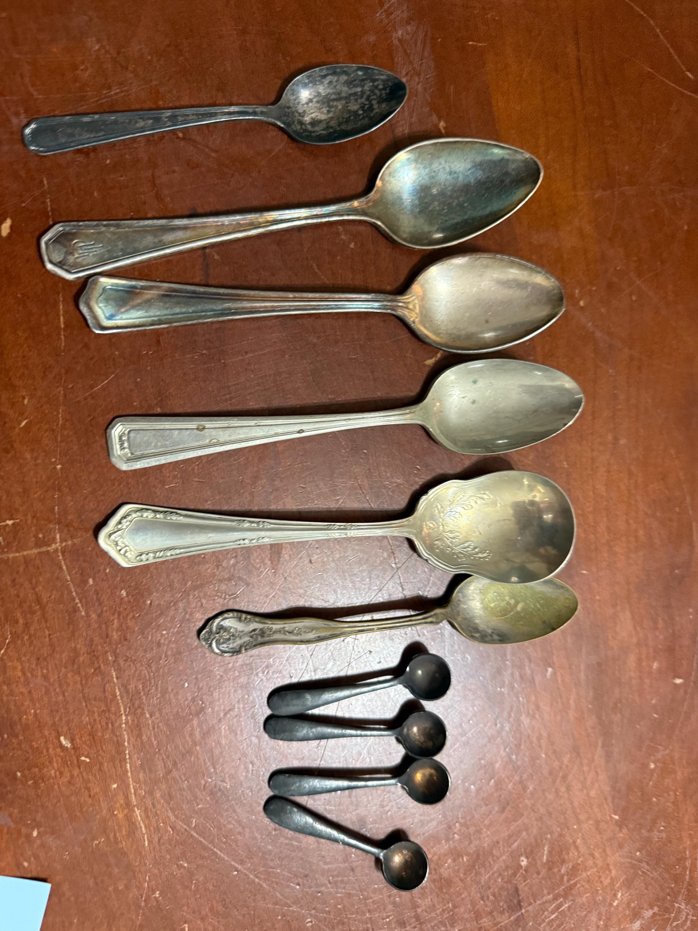 ヴィンテージ シルバーメッキ/ニッケルシルバー/コインシルバー