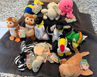 Lote de 12 brotes de soja vintage