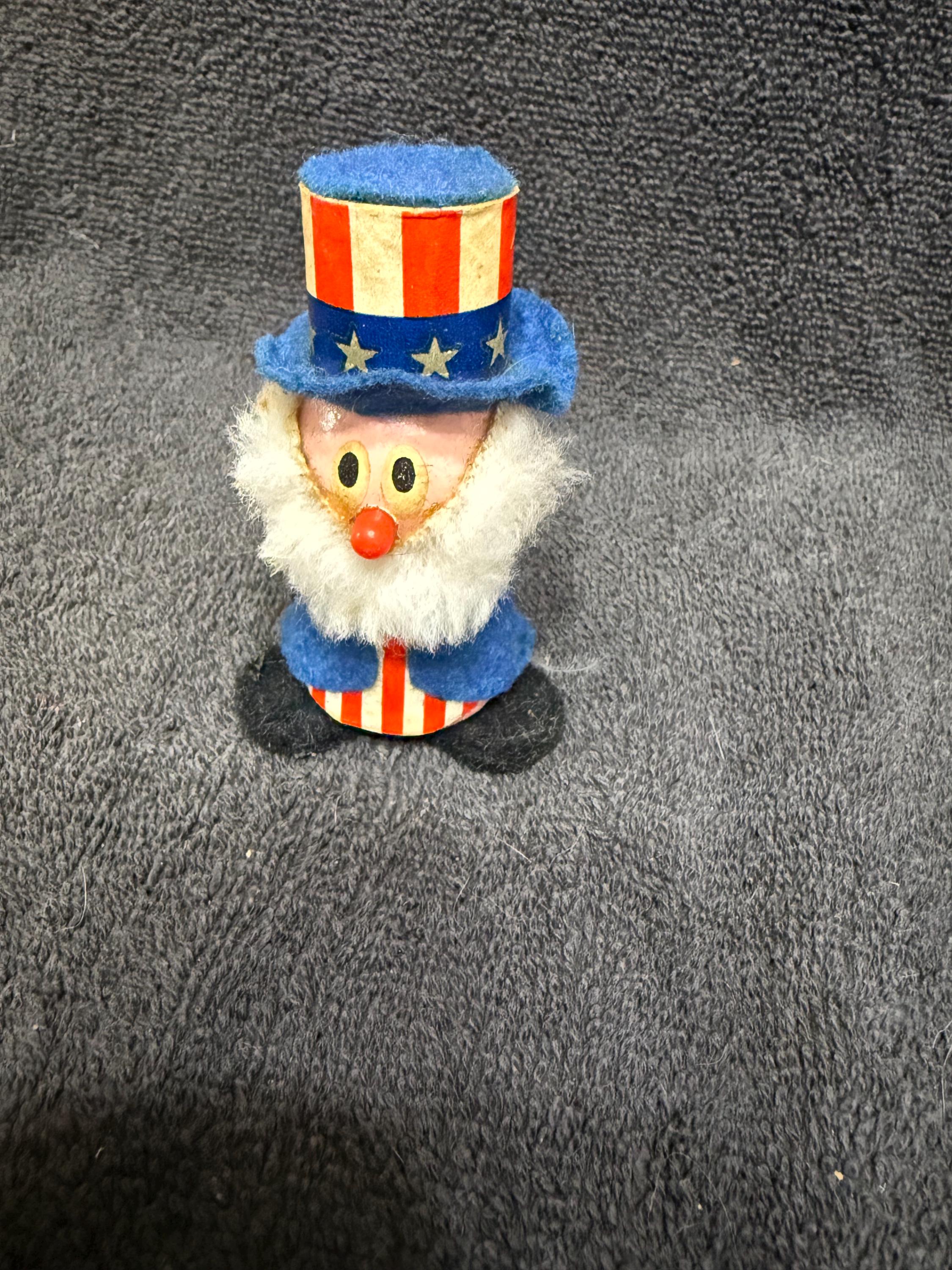 新品未開封 UNCLE SAM 赤 激レア Vintage 1960's Kellogg's Cereal Uncle Sam Figurine - Etsy
