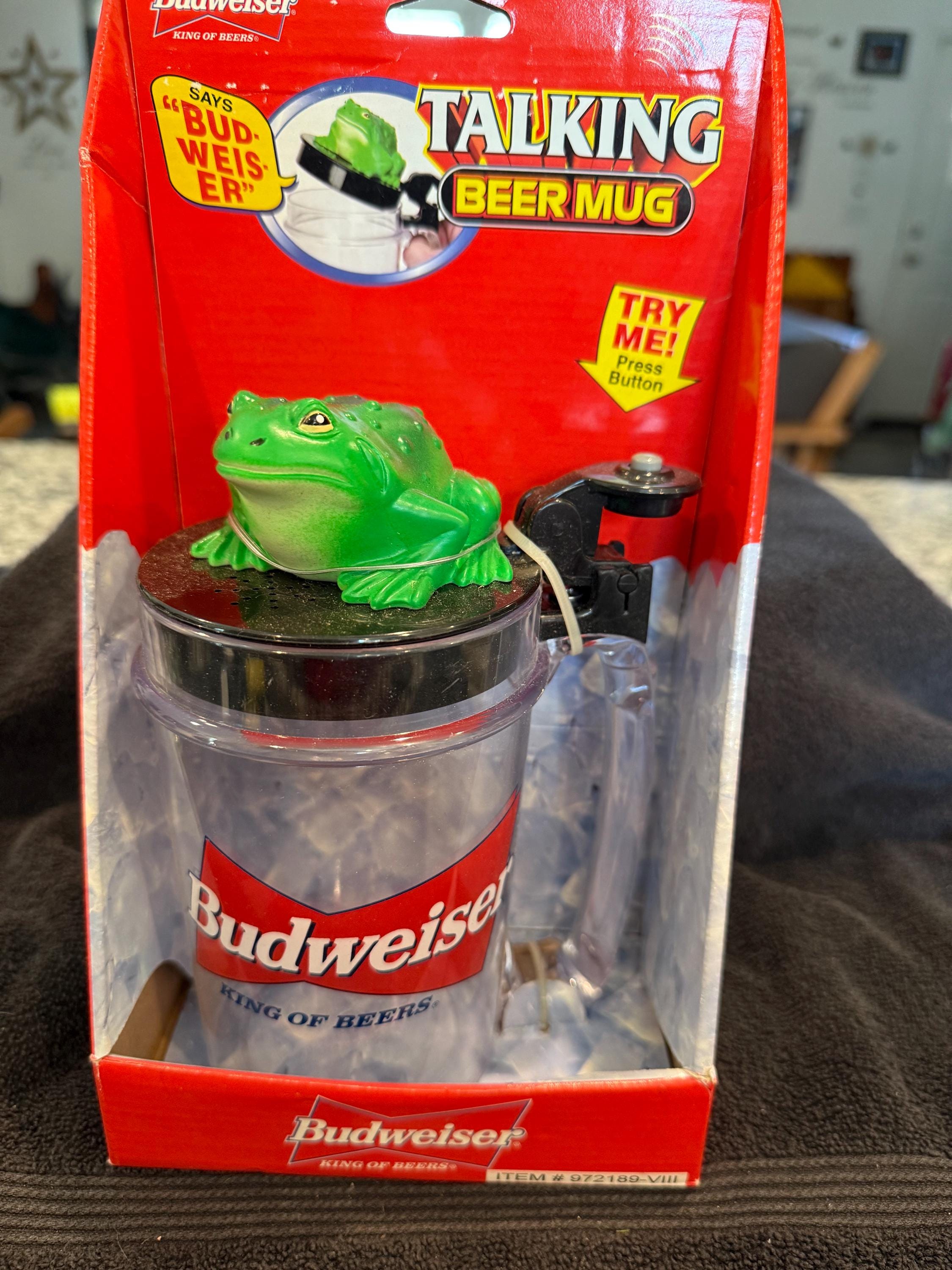 Vintage Budweiser Talking Beer Mug - Etsy
