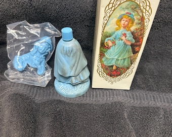 Avon Little Girl Blue Cologne Bottle in Box - Collectible - Etsy
