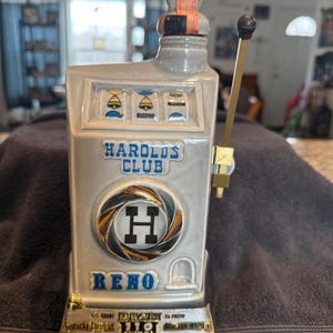 1968 Harolds Club Reno Jim Beam Decanter