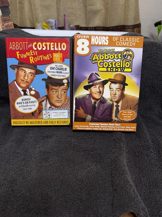 Vintage the Abbott and Costello Show Collection - Etsy