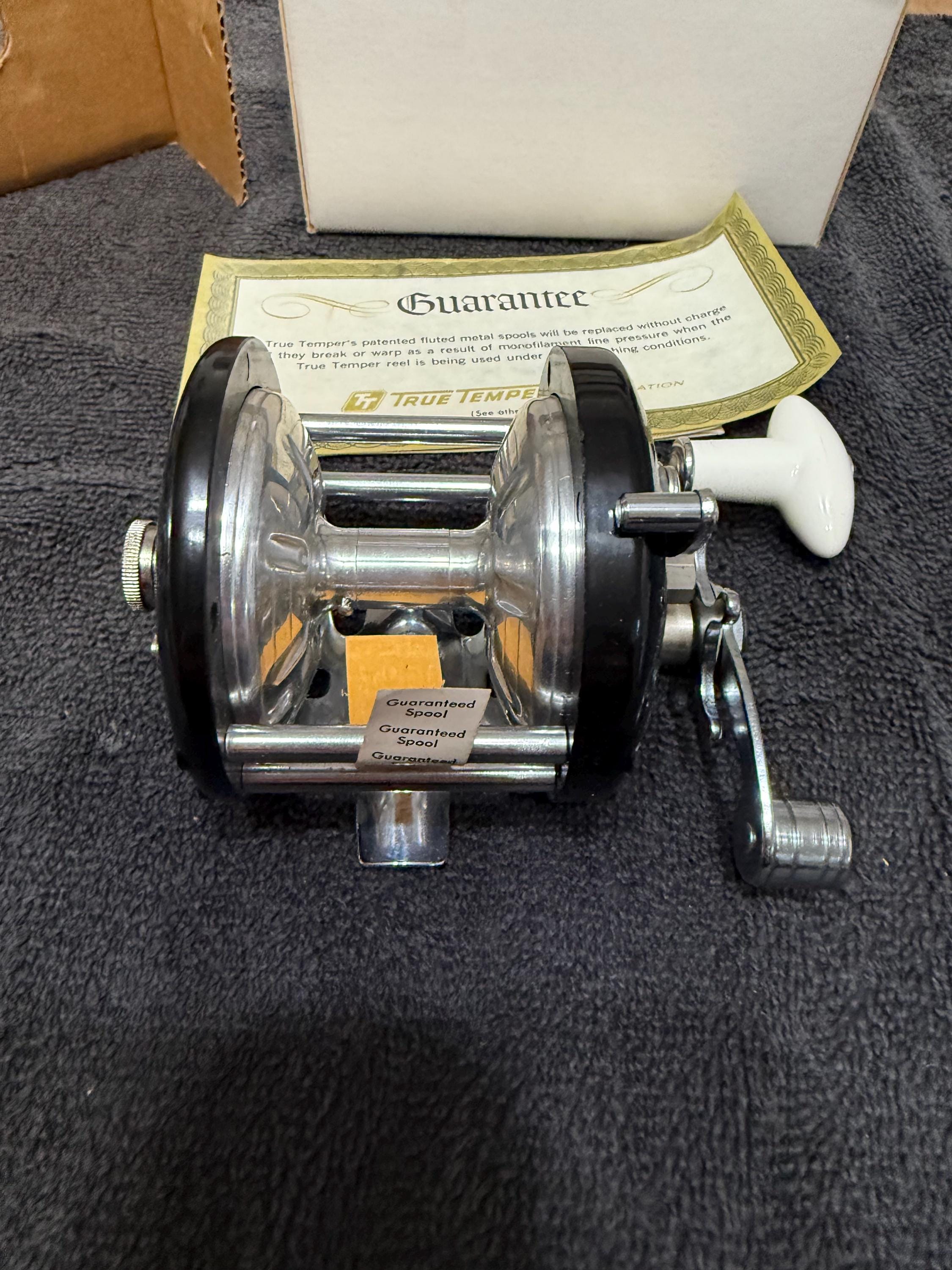 Vintage True Temper 981E Fishing Reel - Etsy