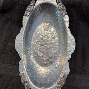 Vintage Aluminum Rodney Kent Serving Tray