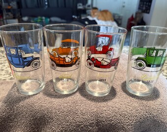 Vintage Hazel Atlas Automobile Gay Glasses - Etsy
