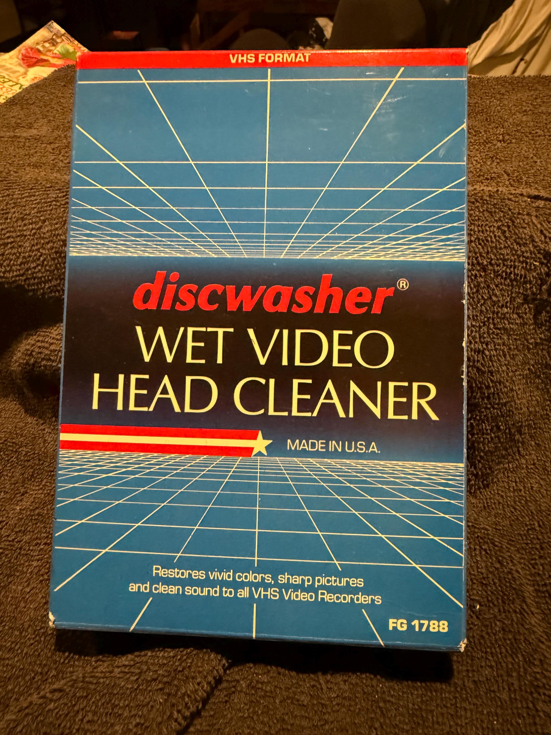 Vintage Discwasher Wet Video Head Cleaner - Etsy