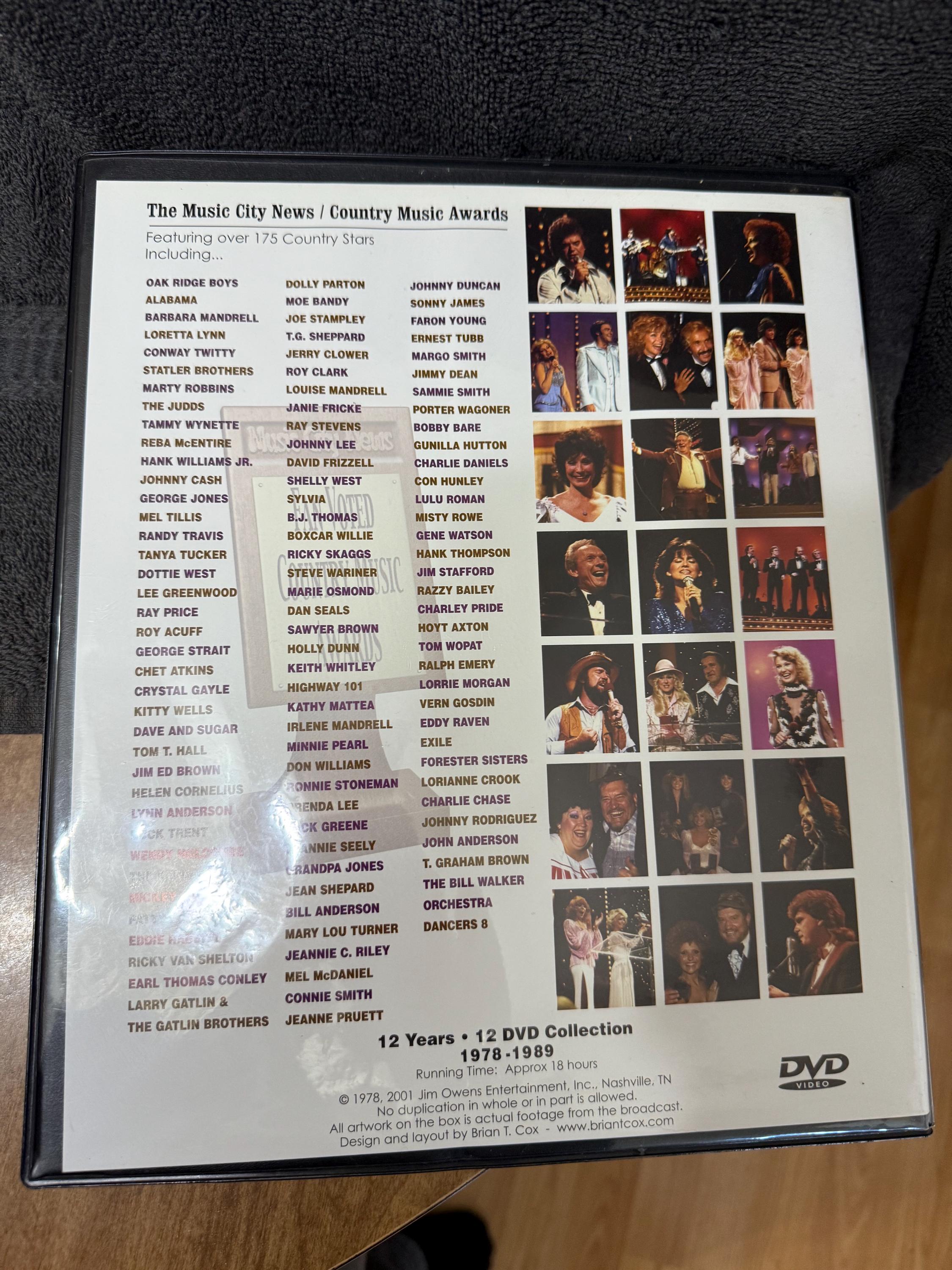 Vintage 1978-1989 Country Music Awards Dvds - Etsy