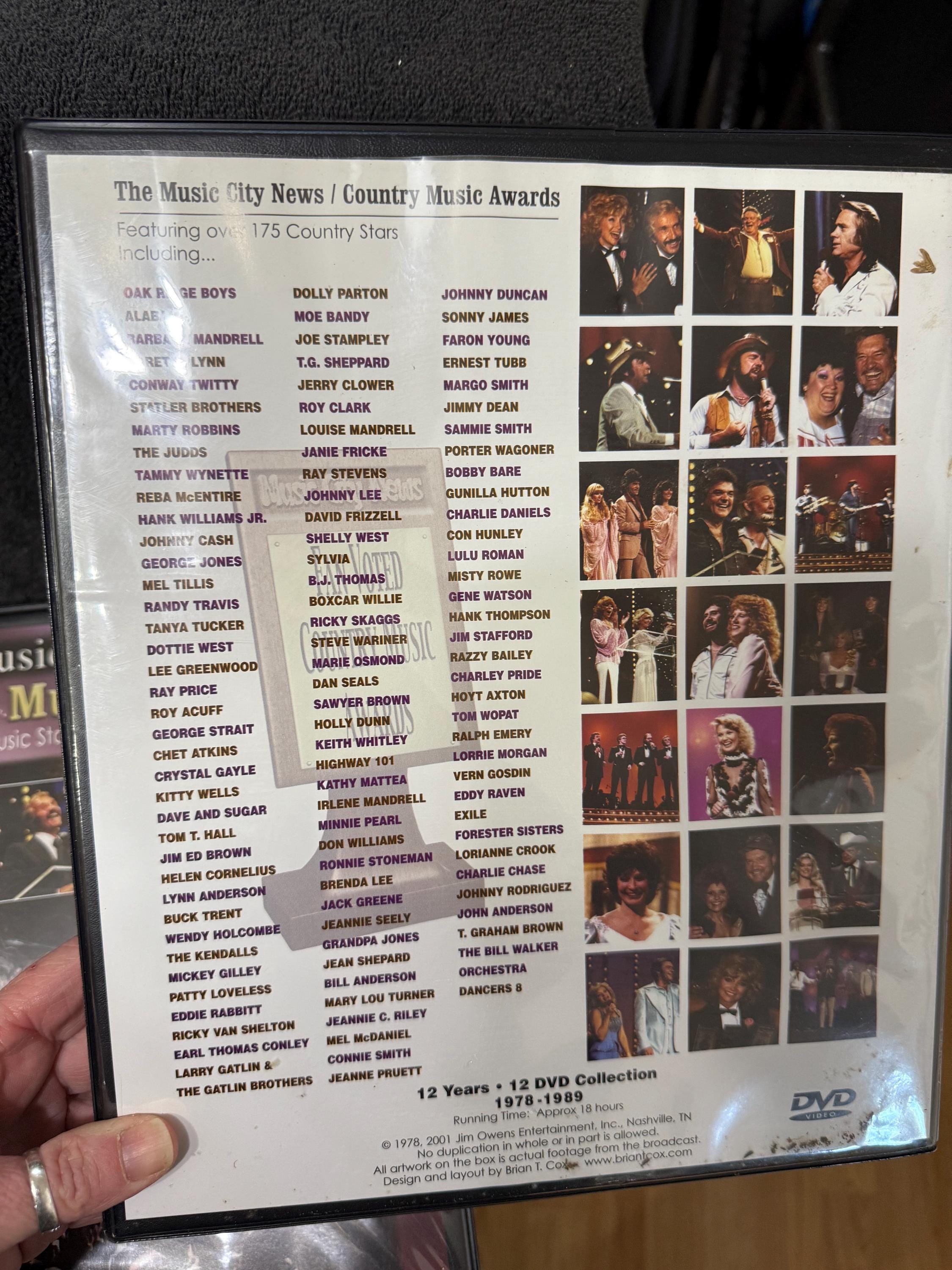 Vintage 1978-1989 Country Music Awards Dvds - Etsy
