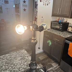 Vintage Brass Table Lamp