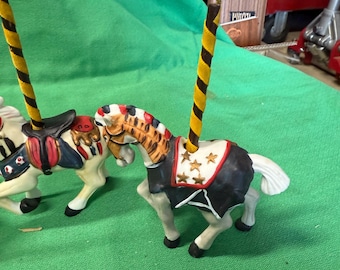 Carrouselpaardornamenten