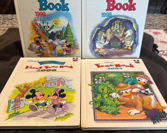 Vintage Walt Disney Yearbooks