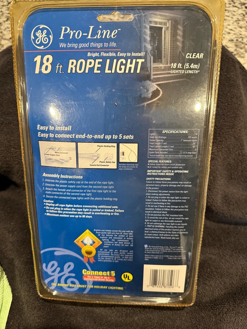 GE Pro-line 18ft Rope Lights - Etsy