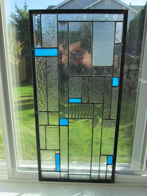 eight pane black window collage