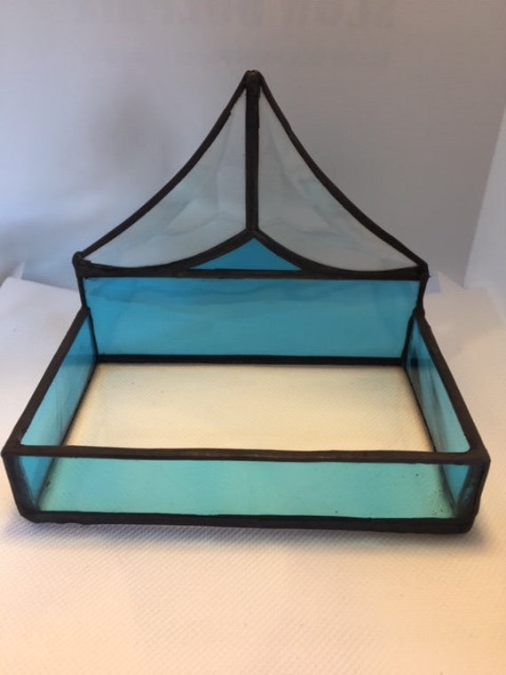stained glass soap dish