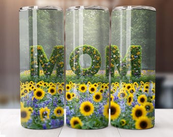 Mother’s Day Tumbler Wrap Best Mom Ever Sublimation Design 20 oz PNG Digital Download Wrap for Mom Sublimation Design Best Mom Ever PNG