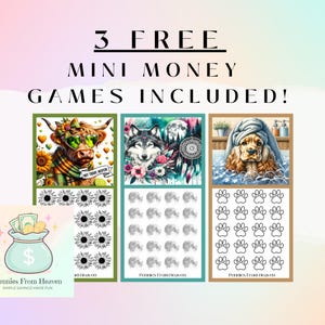 Queen Mini Money Challenge A6 Size Printable Savings Tracker Budget Binder Inserts Digital Download Savings Challenge Shopping Savings image 5