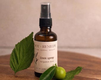 Bergamot Mint Room & Linen Spray | 60ML | 2oz Spray Bottle
