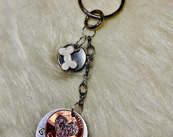 Pet Ash Pennies From Heaven Key Chain (Small)