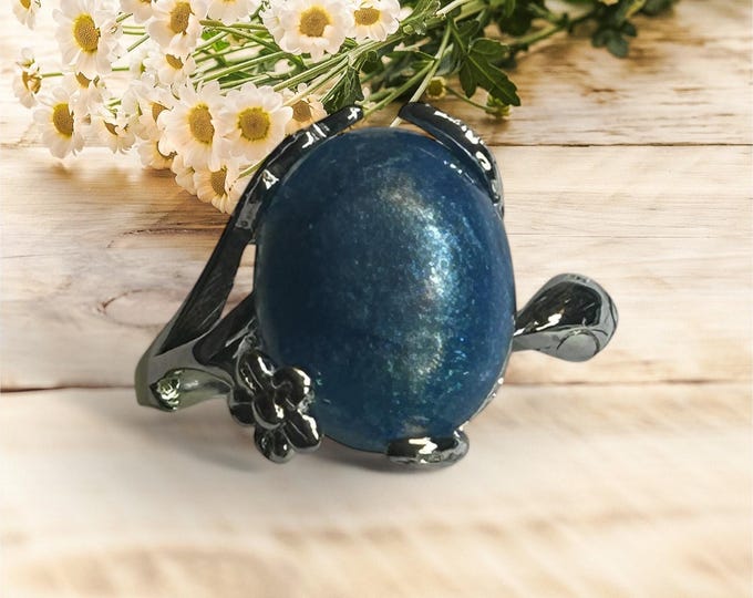 Sterling Silver Bespoke Pet Memorial Statement Ring