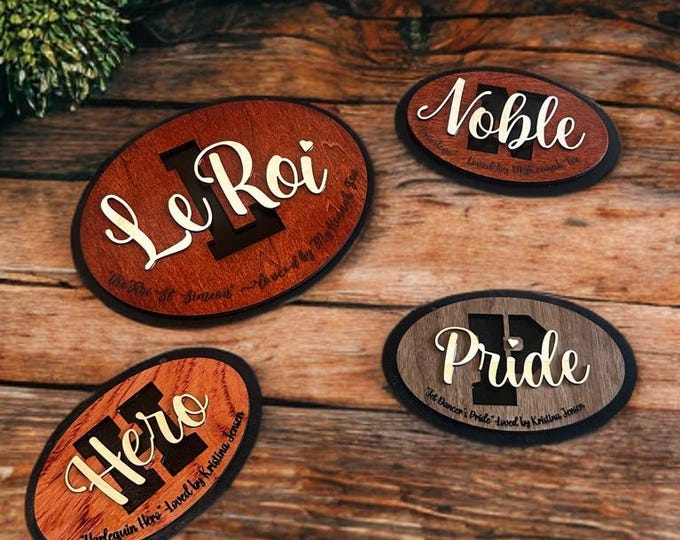 Pesonalized Stall Sign - engraved wood sign, laser stall sign, engraved stall sign