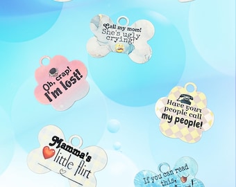 Funny/Cute Pet ID Tags (Personalized)