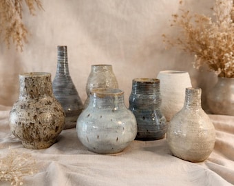 Ceramic Vases Mid Range to Large - Organic Textured Ceramics – Modern Minimalist Home Decor
