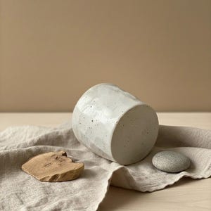 Handmade Ceramic Cup UK · Stoneware Mug · Coffee Cup · Scandinavian Style image 9