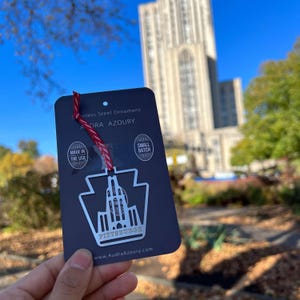 Pittsburgh Keystone Ornament | Cathedral Of Learning