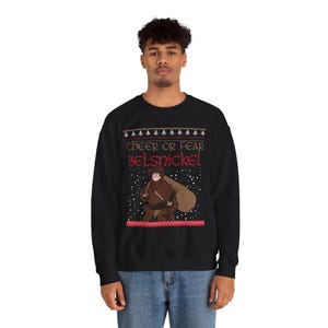 Christmas The Office Dwight Schrute Belsnickel Sweatshirt, Unisex Holiday Crewneck